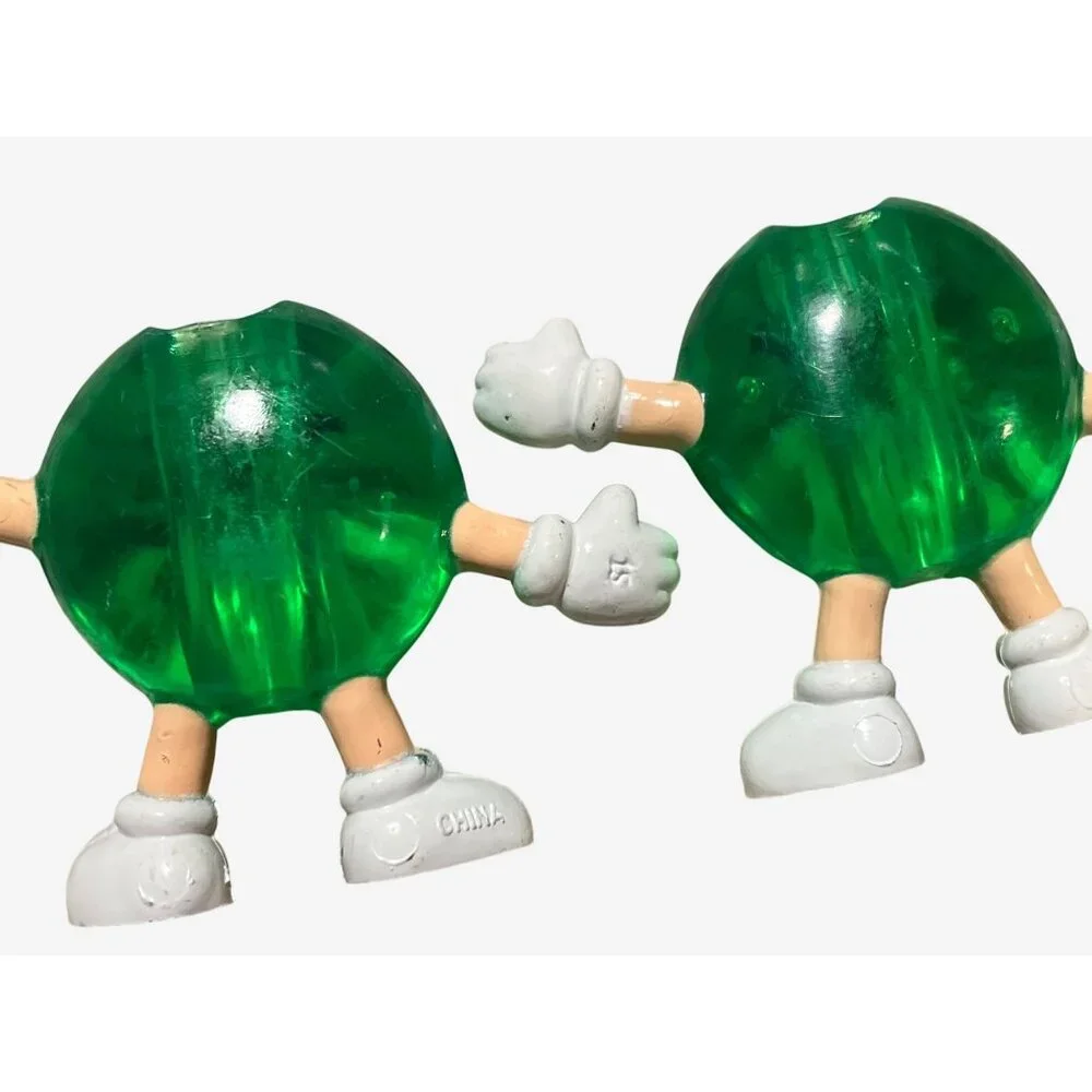 Vintage M&M Candy Character Happy Christmas Replacement String Light Covers